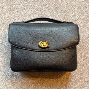 Coach Cassie Black Crossbody Purse